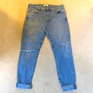 AGolde high waisted skinny Jean